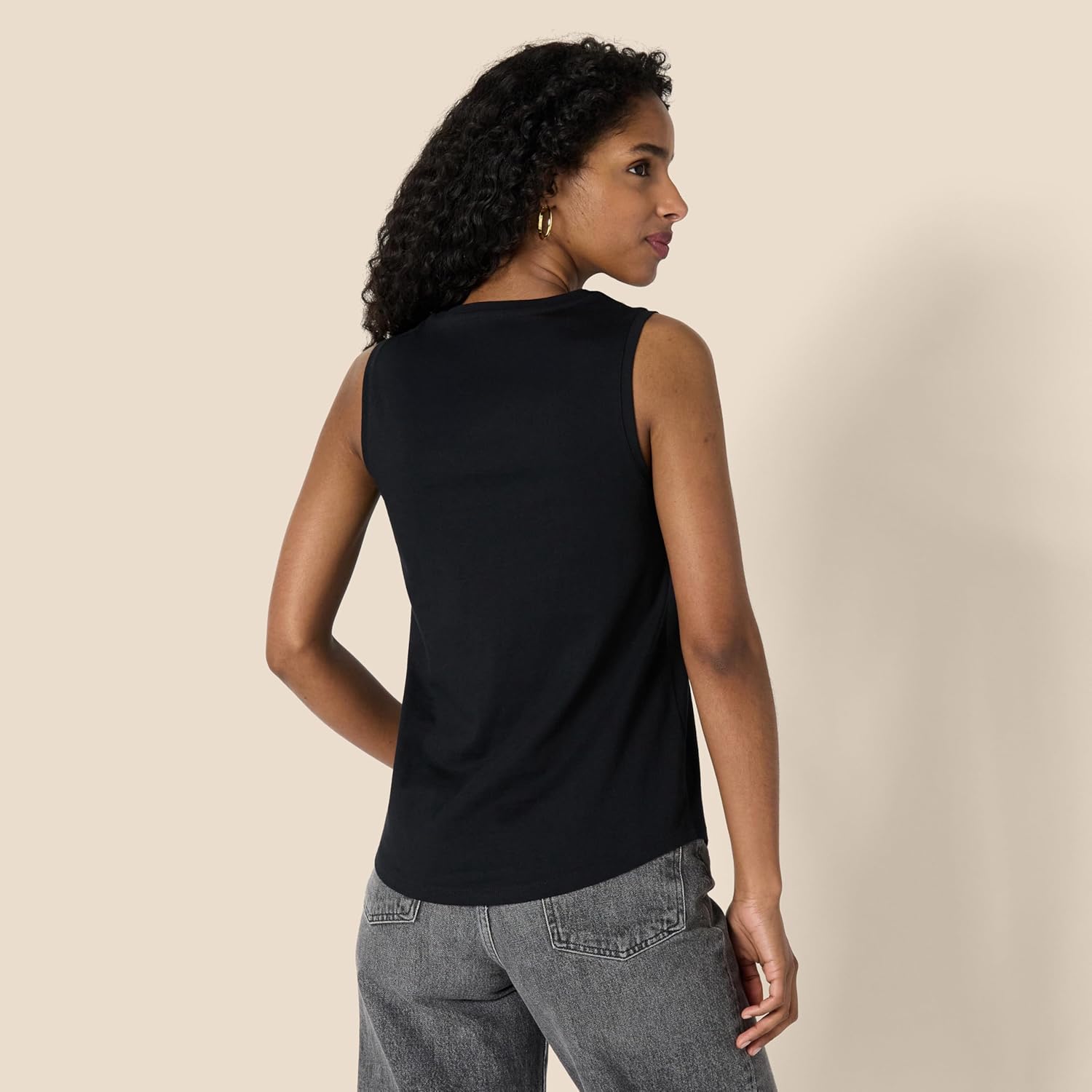 Thumbnail 1 de Amazon Essentials Damen Tanktop ärmellos Regular Fit aus 100% Baumwolle