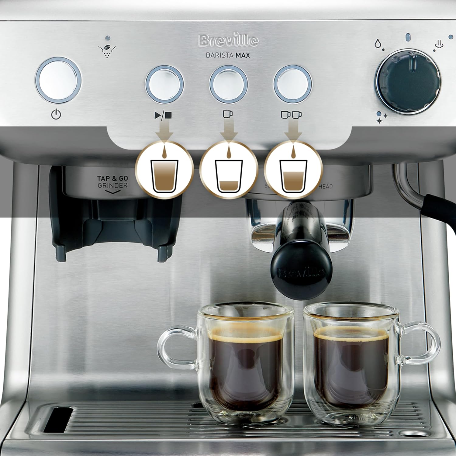 Thumbnail 6 de Breville Barista Max Espresso Machine with Integrated Grinder