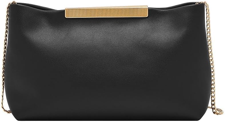 Thumbnail 6 de Borsa a mano Fossil Penrose in pelle e tessuto, clutch con tracolla regolabile e staccabile