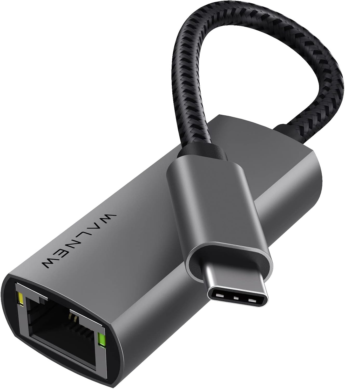 Detalle de WALNEW USB C Ethernet Adapter 1,000 Mbps
