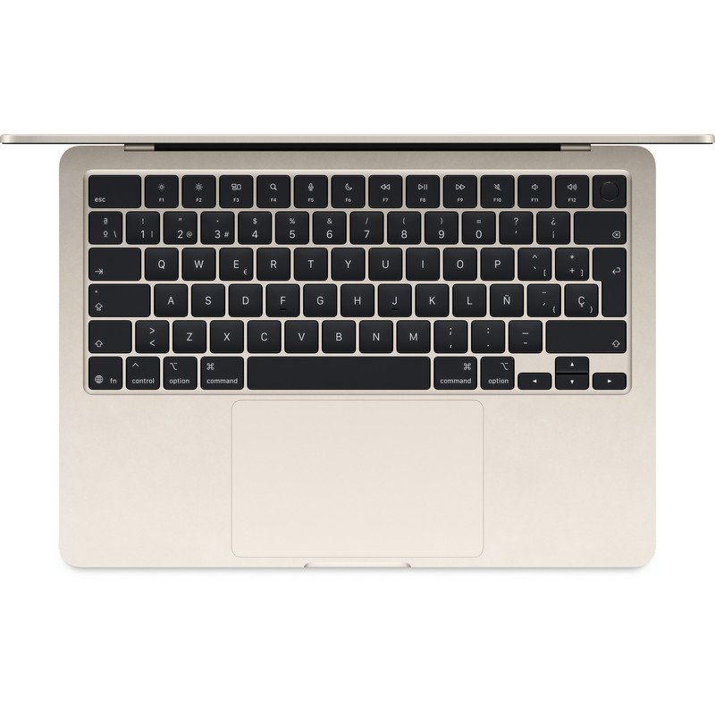 Detalle 2 de Apple MacBook Air 13" M5 16GB/1TB SSD: potencia portátil en blanco Estrella