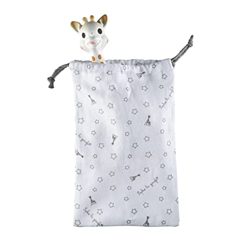Detalle 2 de Sophie la girafe Verdes con bolsa de almacenamiento