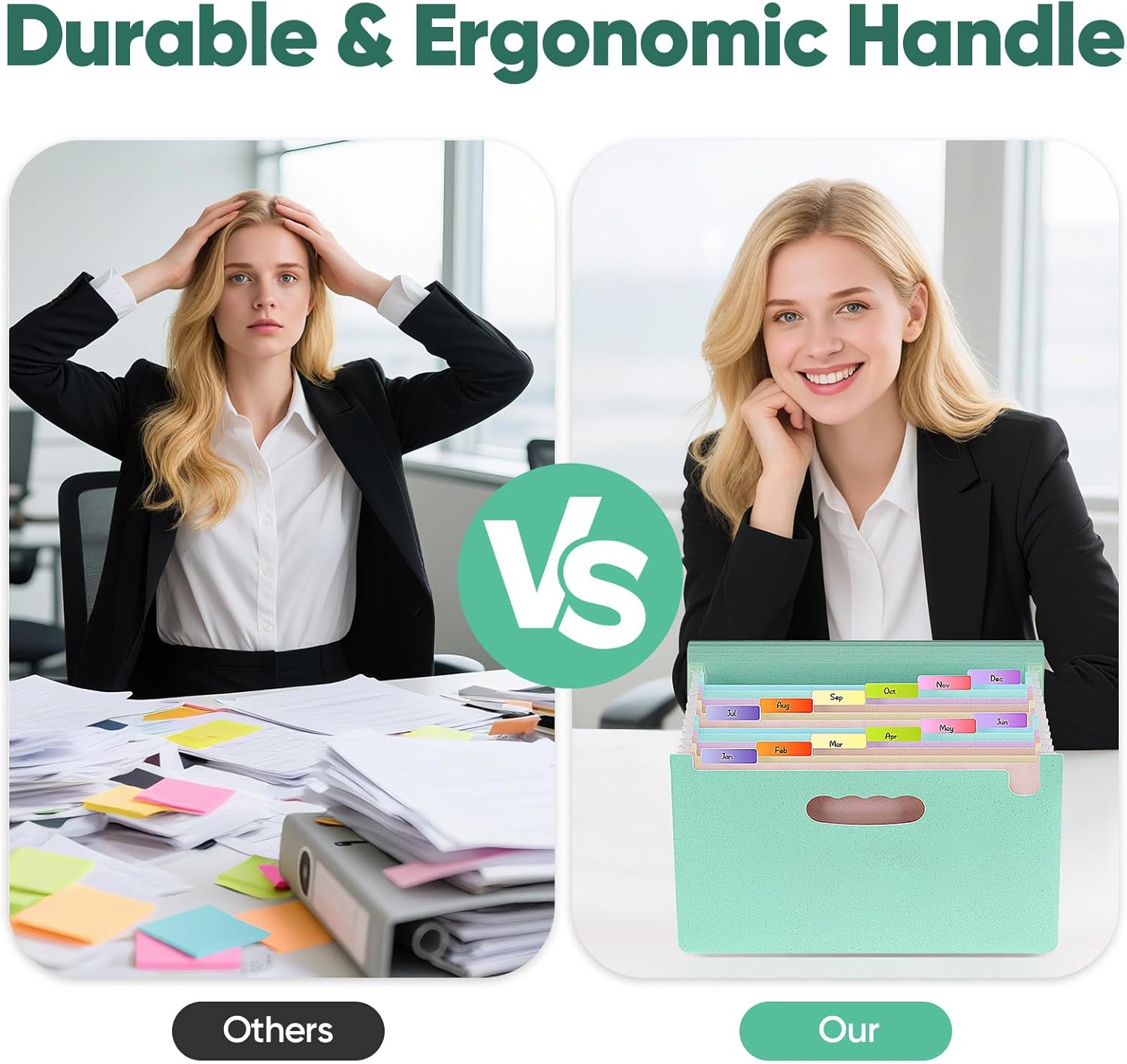 Thumbnail 2 de Agoer Trieur A4 13 compartiments 35,5 cm 📁