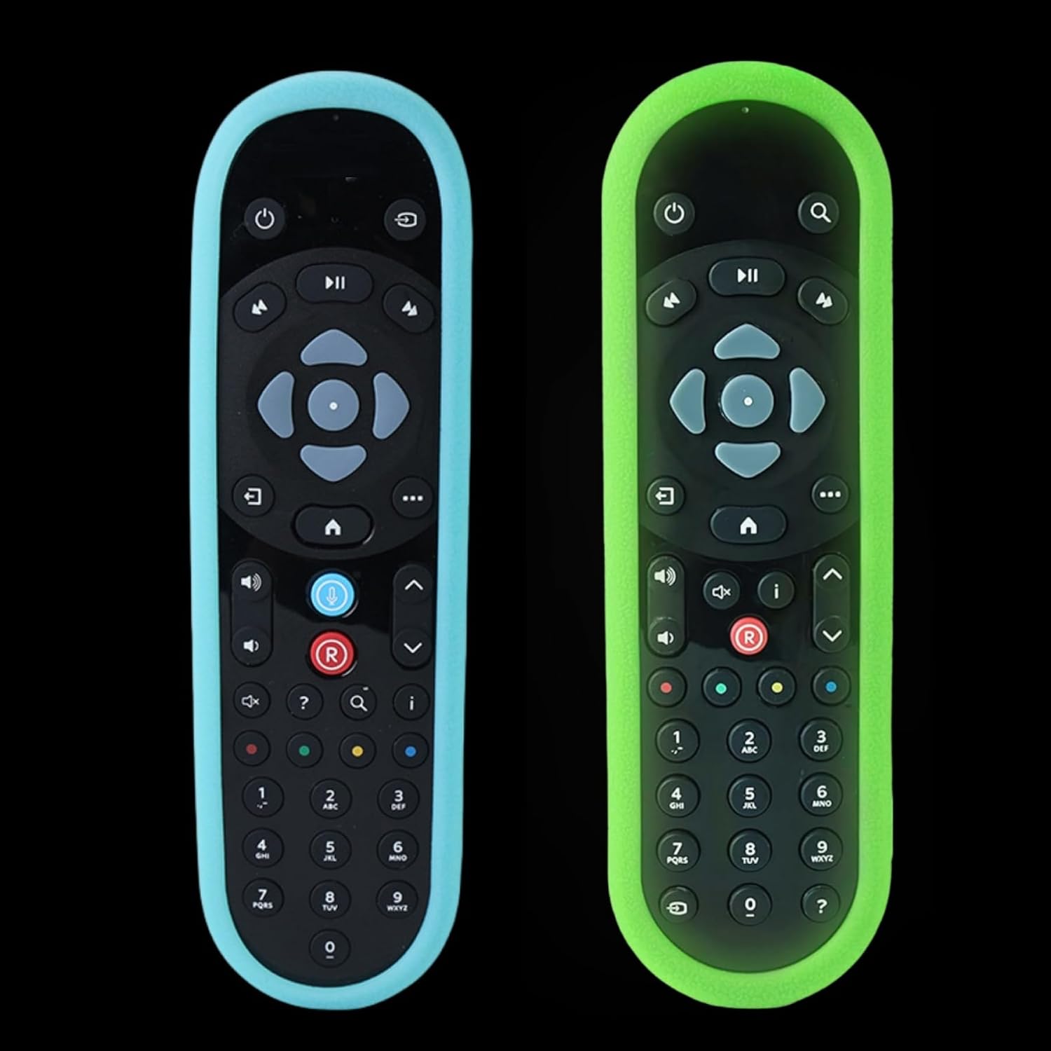 Detalle de 2 Pack Remote Cover for Sky Q+ Controller – Shockproof Silicone Case with Hand Loop