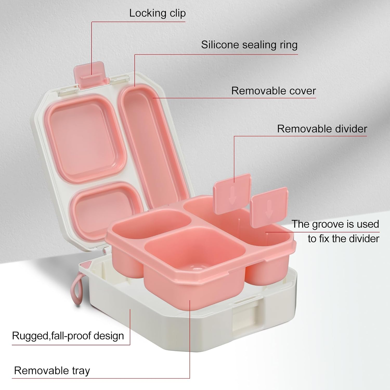 Thumbnail 1 de wiwens Bento Lunch Box 12oz 🍱