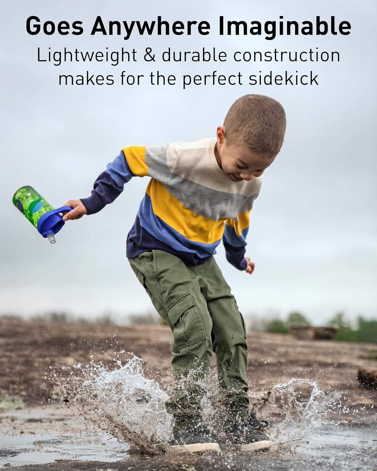 Detalle 2 de CamelBak Kids Water Bottle 14 oz
