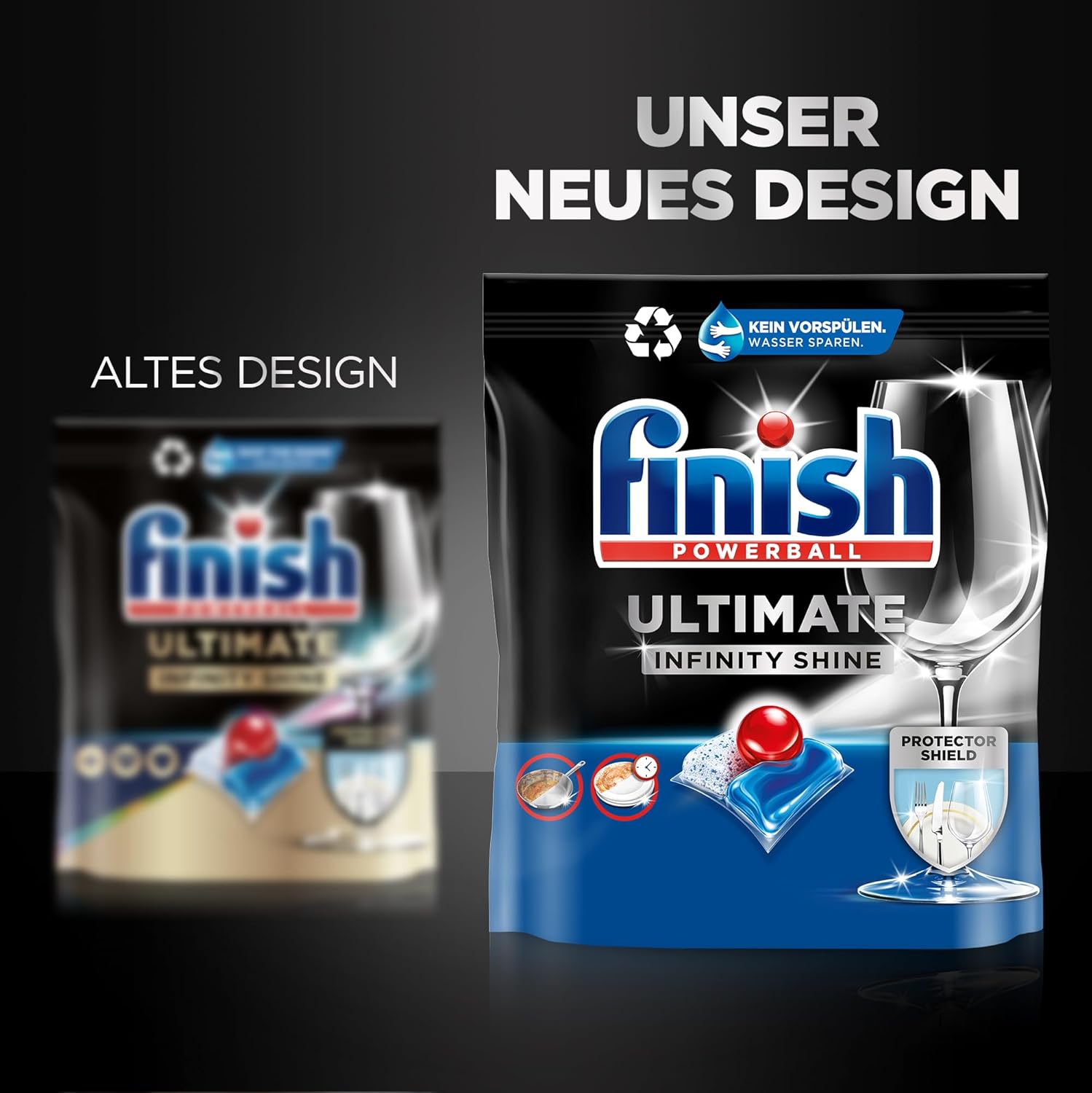 Thumbnail 6 de Finish Ultimate Infinity Shine 80 Spülmaschinentabs