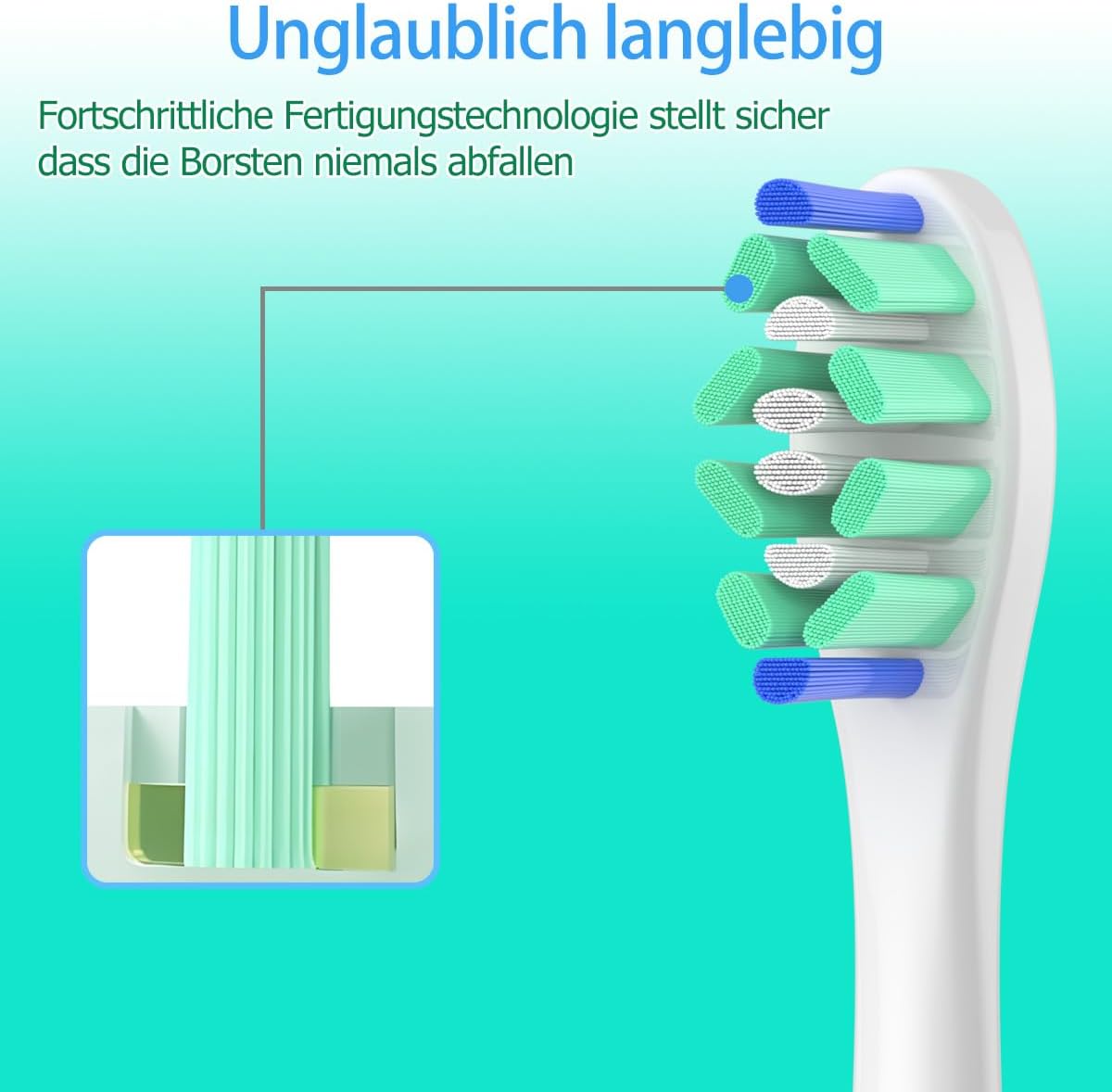 Thumbnail 6 de Wardimark Ersatzbürsten 8er Pack für Sonicare