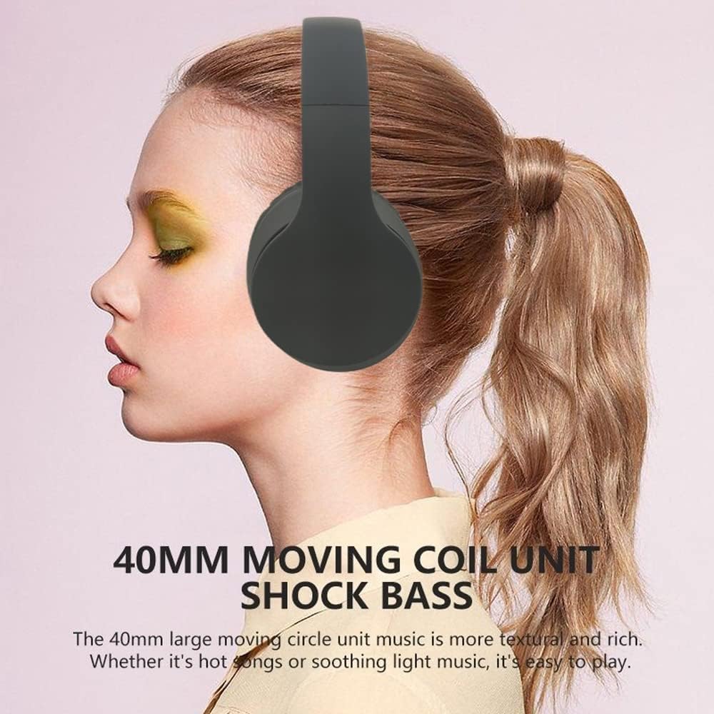 Thumbnail 3 de Usoun Bluetooth Headphones Over-Ear for Kids: 40mm drivers, Bluetooth 5.1, foldable with wired option
