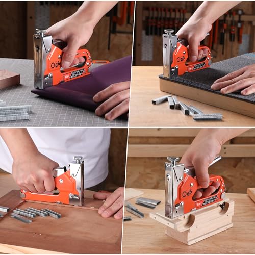 Thumbnail 8 de ValueMax Grapadora Manual 3 en 1 con 3000 Grapas: para tapicería, bricolaje y fijaciones