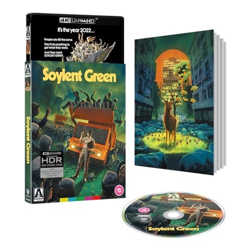 Detalle de Arrow Video Soylent Green Limited Edition 4K UHD Blu-ray, Region Free