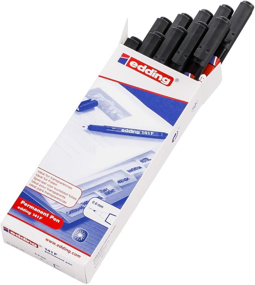 Detalle de Edding 141 F permanent pen, 0.6 mm