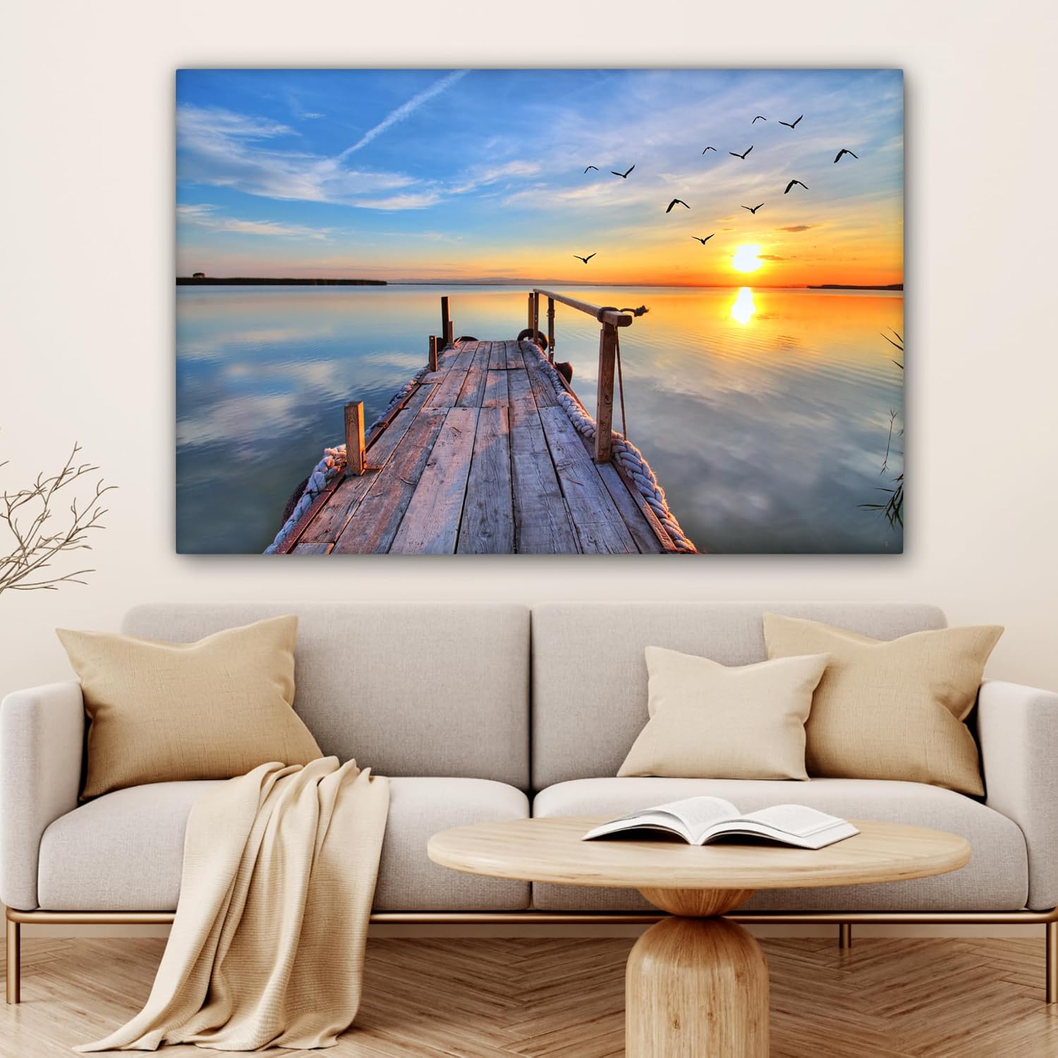 Thumbnail 2 de MuchoWow© Impression sur Toile 120x80 cm