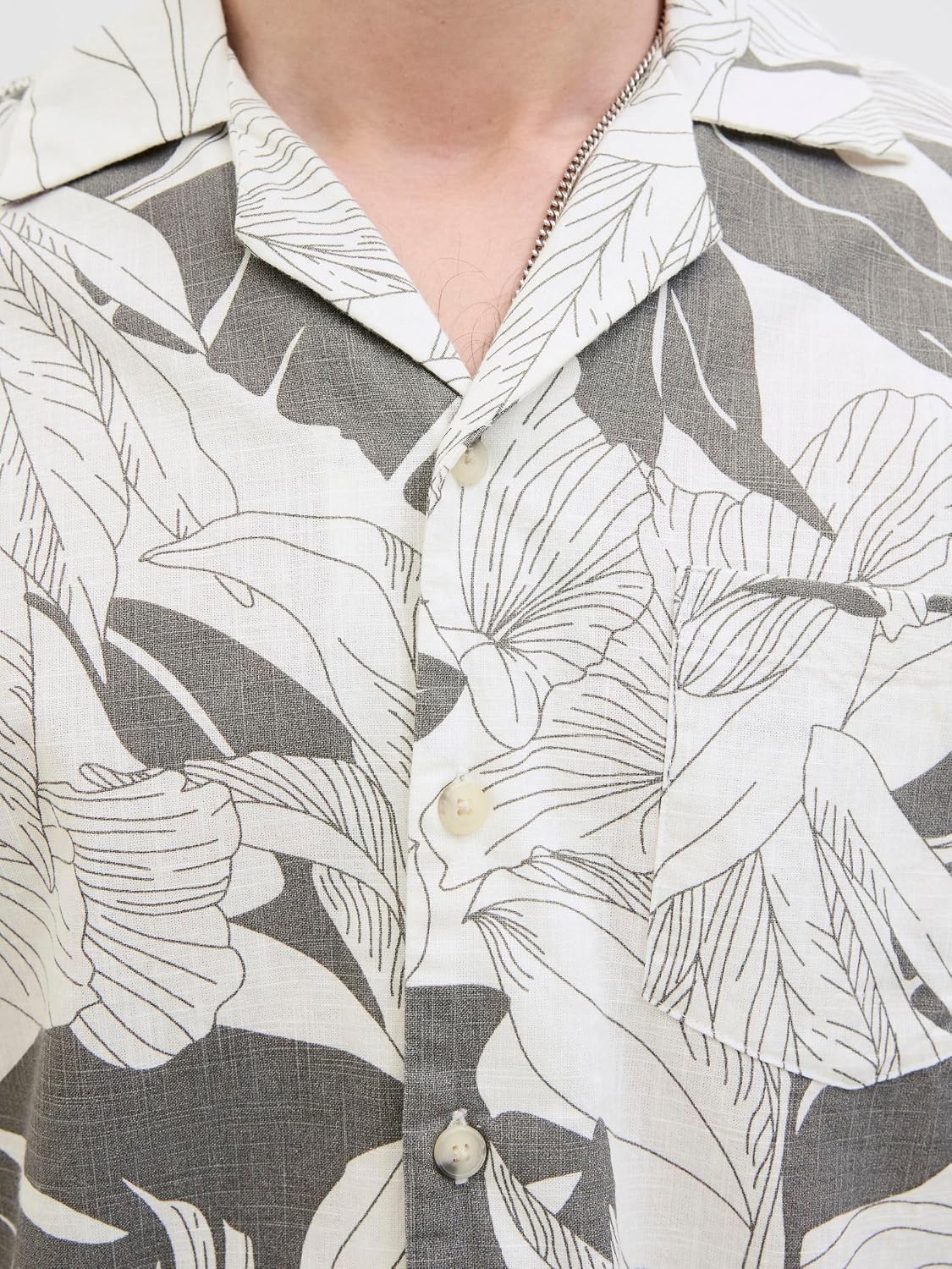 Thumbnail 5 de JACK & JONES Male Hawaii-Hemd Relaxed Fit
