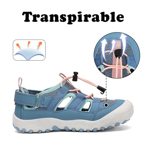 Thumbnail 1 de Mishansha Sandalias Cerradas Trekking Niños Antideslizante Azul 33 EU