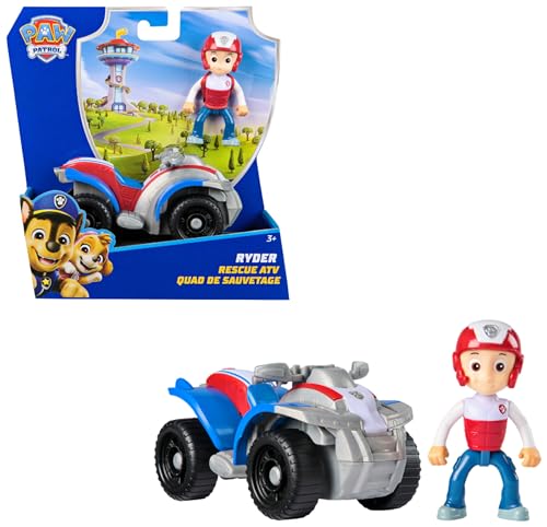 Detalle de Paw Patrol Quad di Ryder: veicolo giocattolo sostenibile con Ryder da collezione