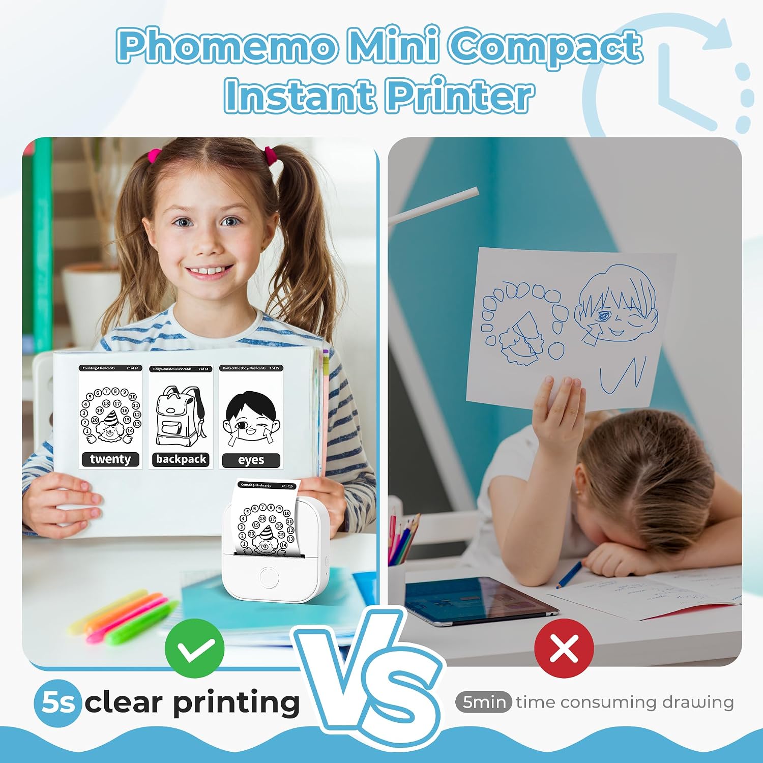 Detalle 1 de Phomemo T02: Impresora Térmica Móvil 🎉 Sin Tinta, Bluetooth