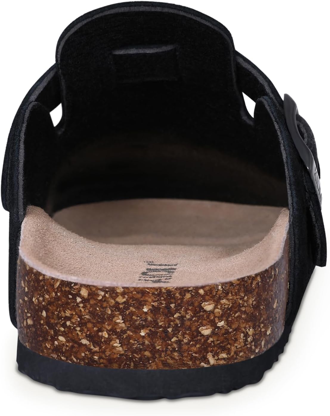 Thumbnail 5 de KIDMI Genuine Suede Clogs for Women with Cork Footbed, Arch Support & Adjustable Metal Buckle Straps