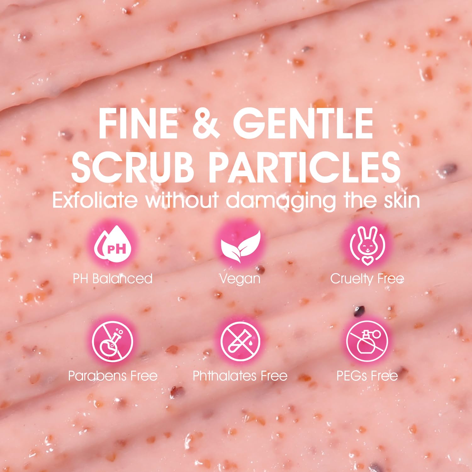 Detalle 2 de Bikini Area Exfoliator with 10% AHA+BHA & Turmeric – Gentle, Glow-Boosting Scrub for Delicate Areas