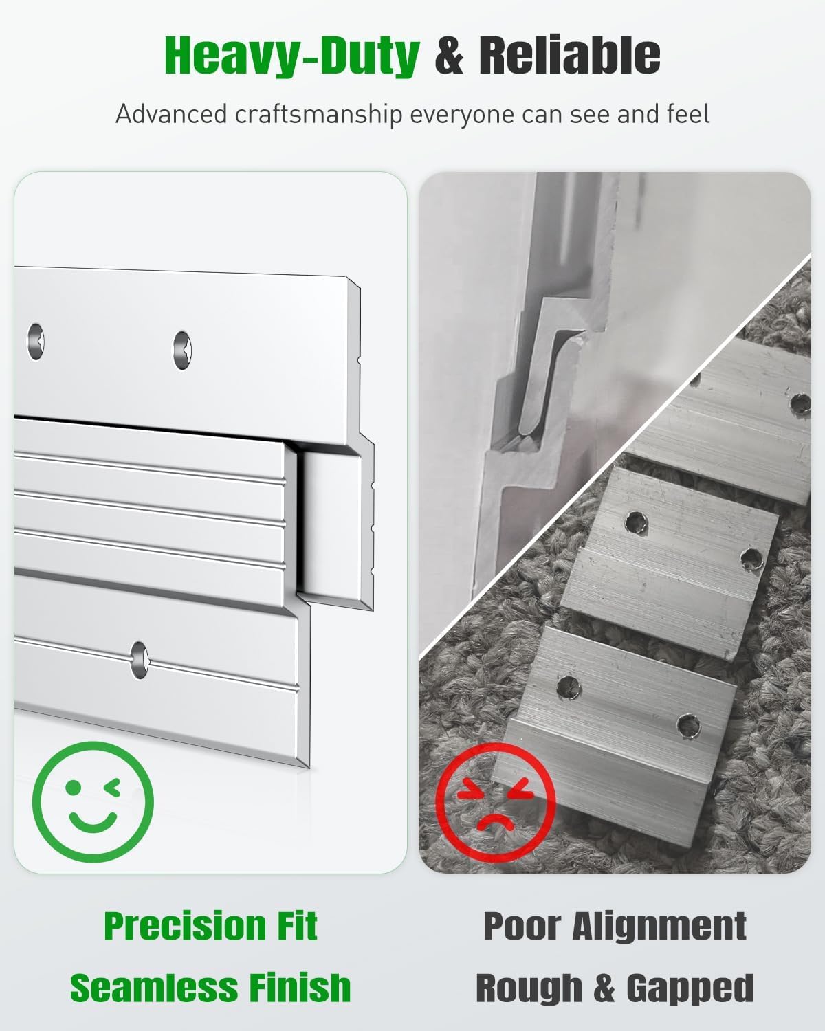 Thumbnail 5 de Uniclife 2 Pairs 76 cm French Cleat Hanger (up to 90 kg) with Bubble Level