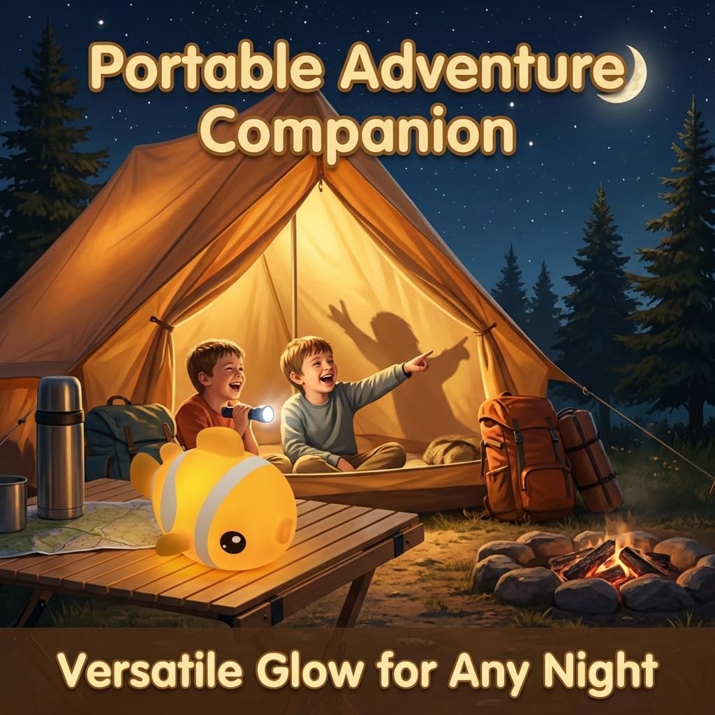 Thumbnail 4 de SAMALICAR Nachtlicht Clownfisch Dimmbar