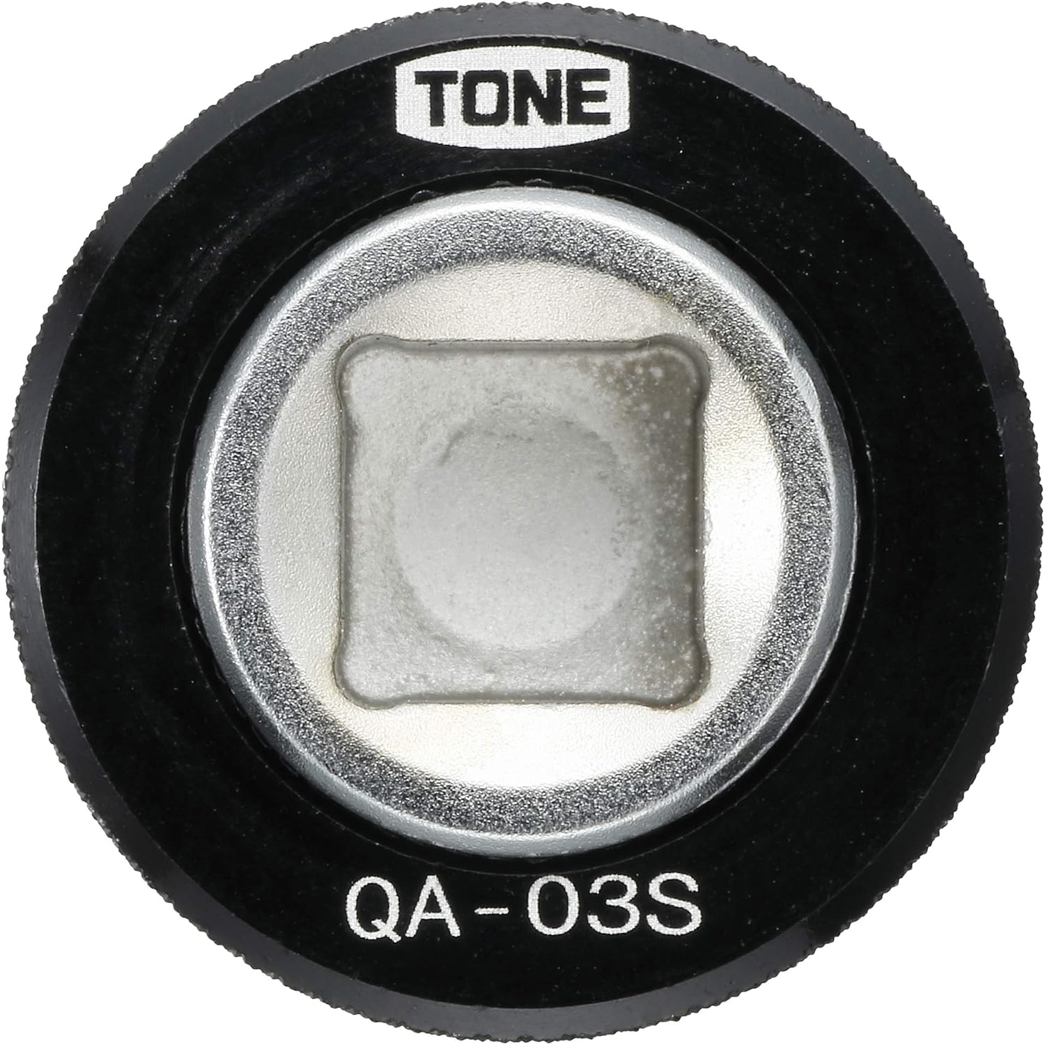 Detalle 2 de トネ(TONE) HPQA-03S クイックアダプター 差込角9.5mm・ブラック