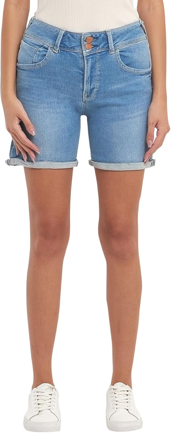 Detalle de LTB Rosina Shorts en Jean Femme — Coupe confortable et Denim facile à porter