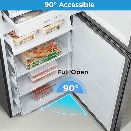 Thumbnail 5 de Midea MDRB379FGD02 273L Frost Free Fridge Freezer with Inverter Compressor