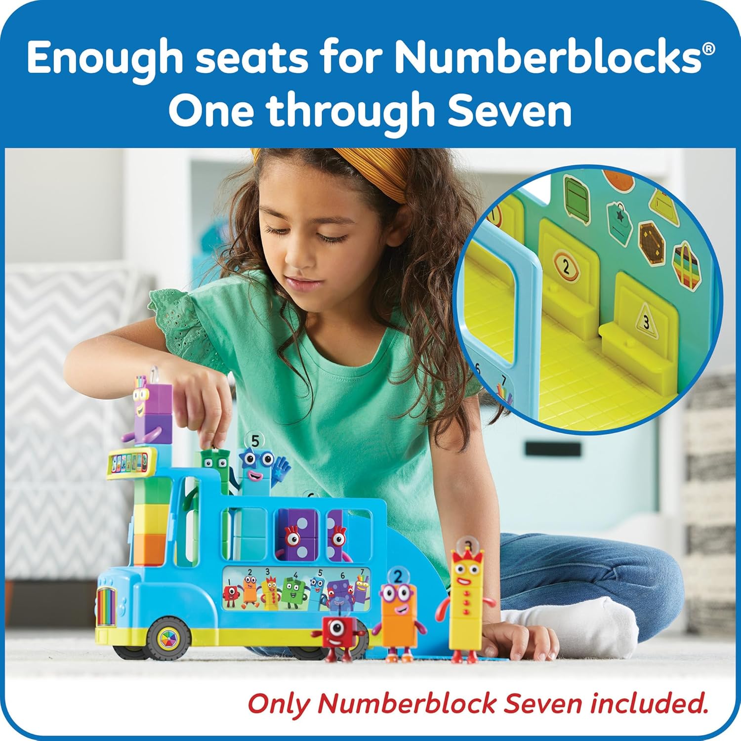 Thumbnail 5 de hand2mind Numberblocks Counting Bus 7