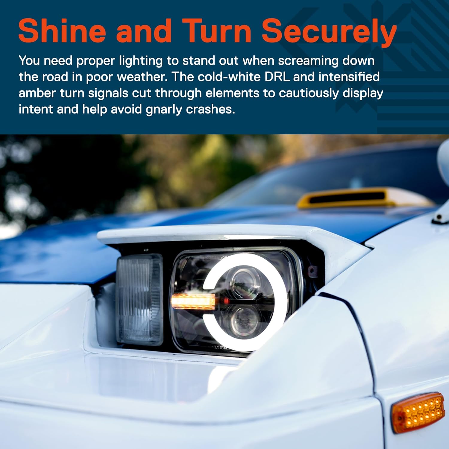 Thumbnail 3 de TRUE MODS 5x7 6054 LED Headlight H6054 for Jeep & more