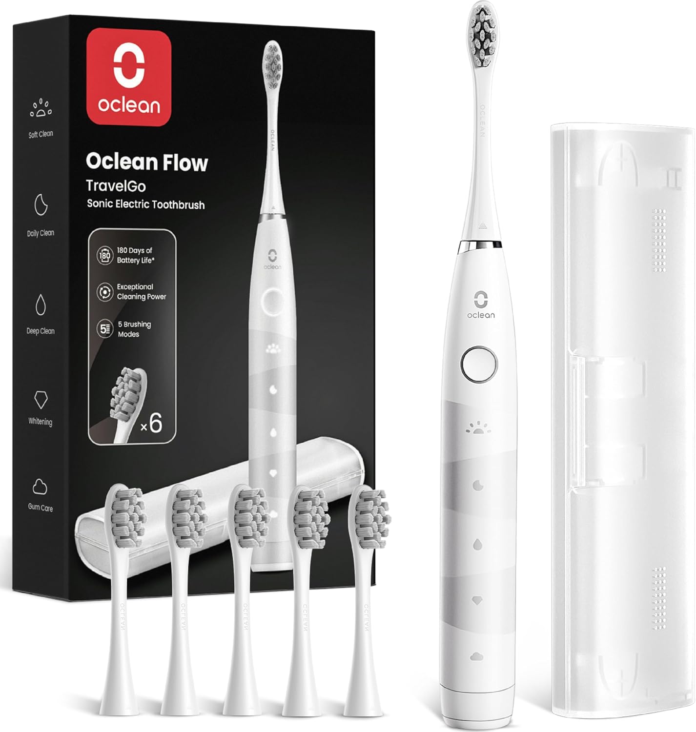 Detalle de Oclean Flow Gift Set spazzolino sonico 2500 mAh
