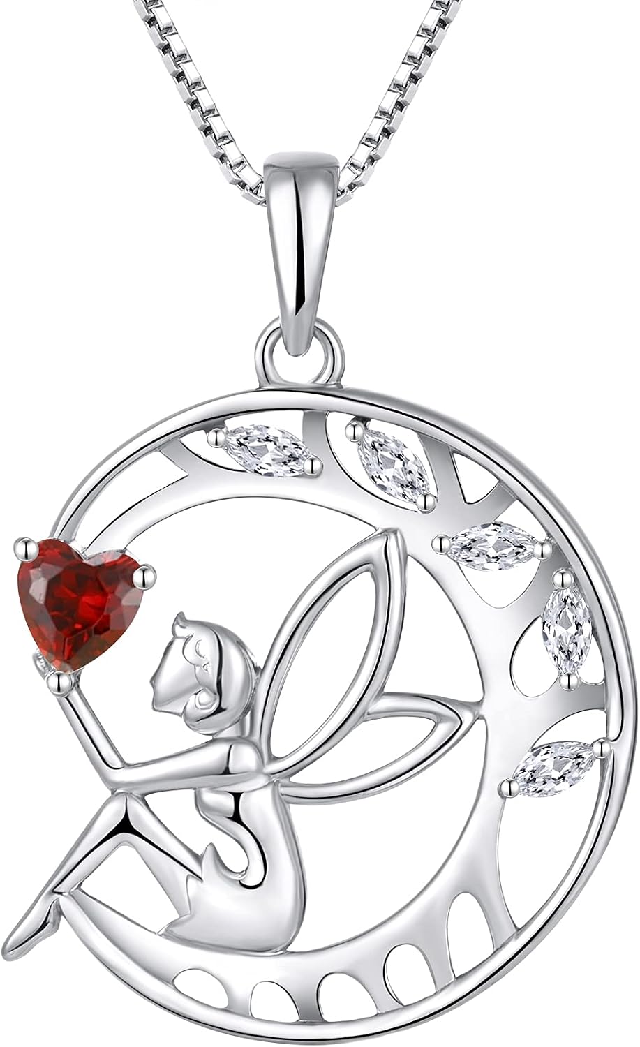 Detalle de FJ Guardian Angel Tree 45 cm pendant