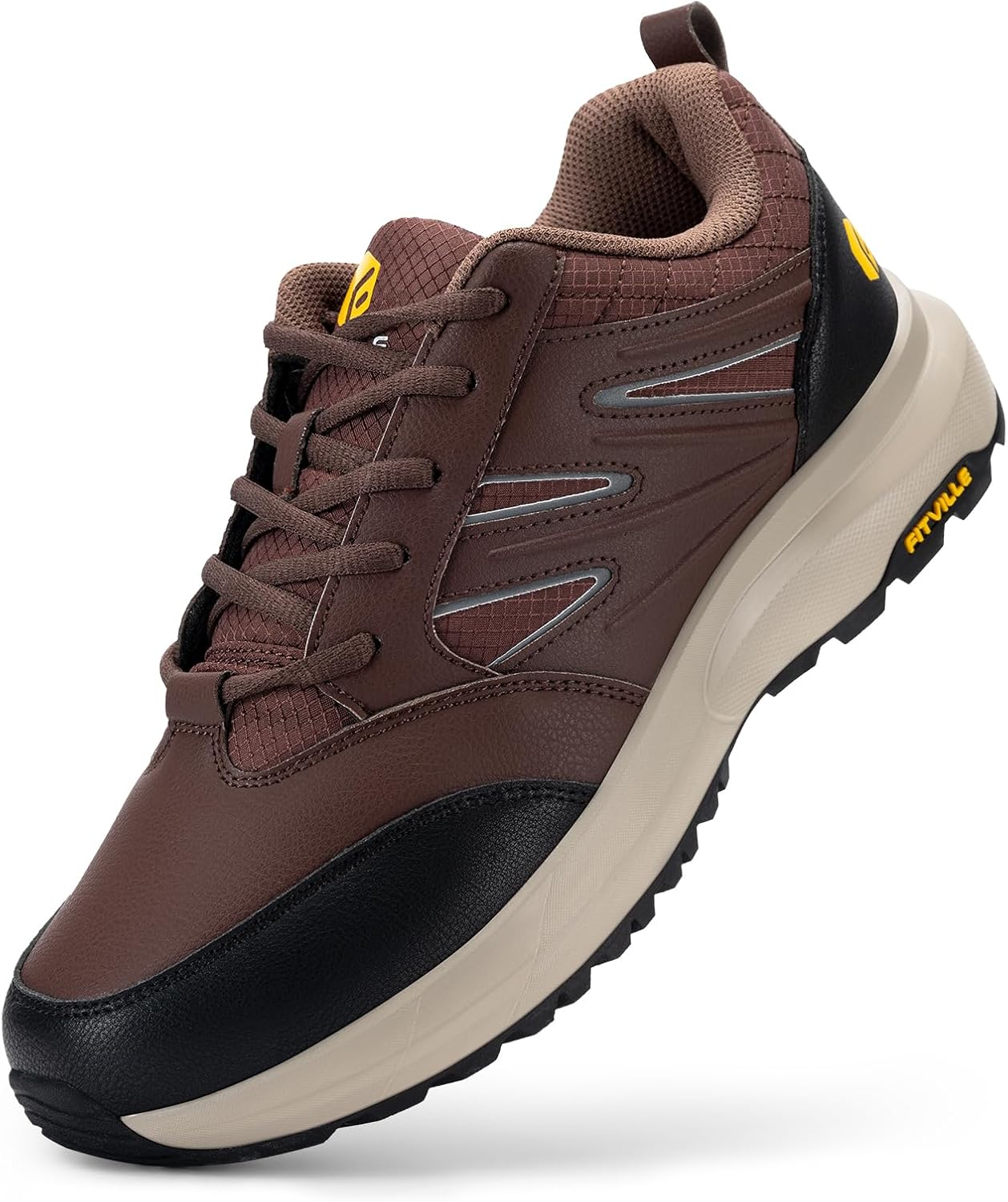 Detalle de FitVille Extra Weit Wanderschuhe Herren Wanderschuhe 39.5-50