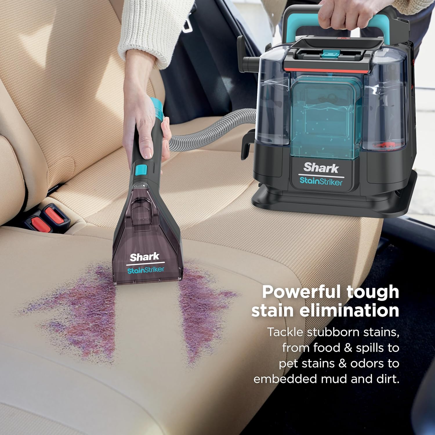 Detalle de Shark StainStriker Portable Cleaner 9 lb 🧹
