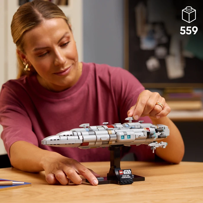 Detalle de LEGO Star Wars Home One Starcruiser 75405 – Dioramen-Set für Sammler ab 18
