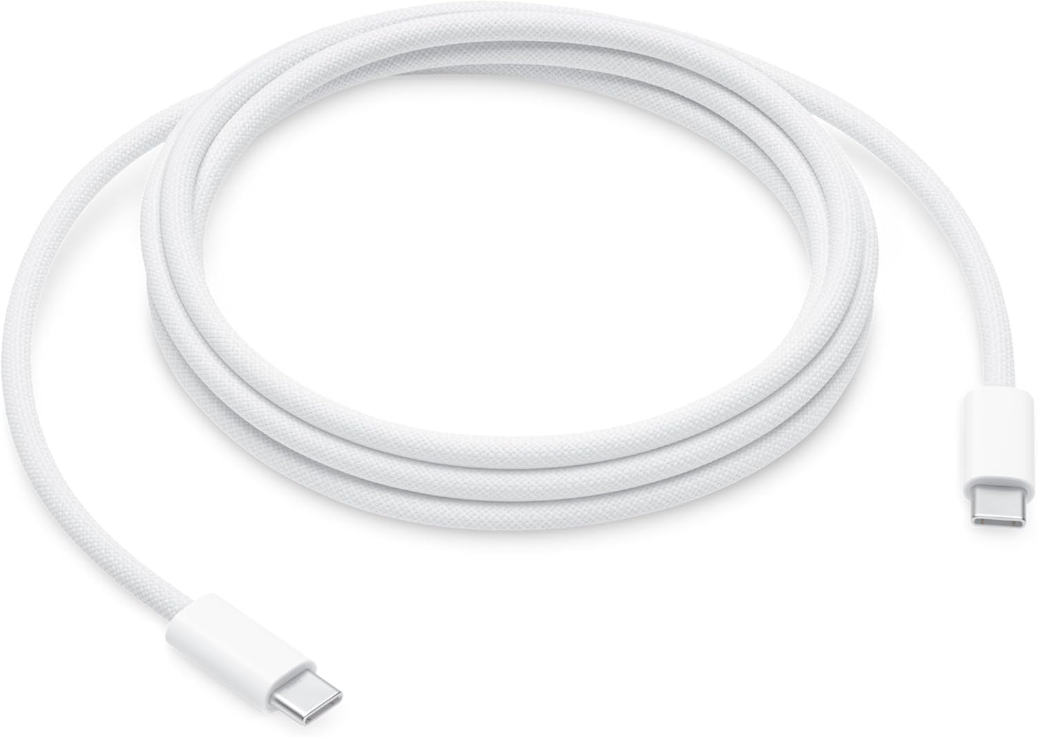 Detalle de Apple 240W USB-C to USB-C Woven Charge Cable (2 m) — Fast, Durable Power and Sync