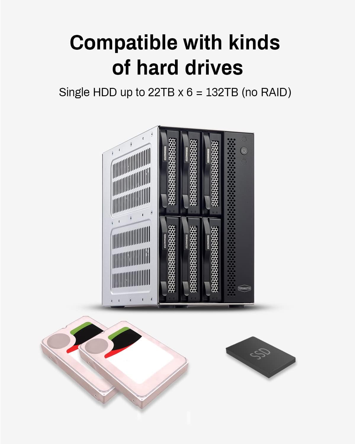 Thumbnail 3 de TERRAMASTER D6-320 USB 3.2 10Gbps 6-bay