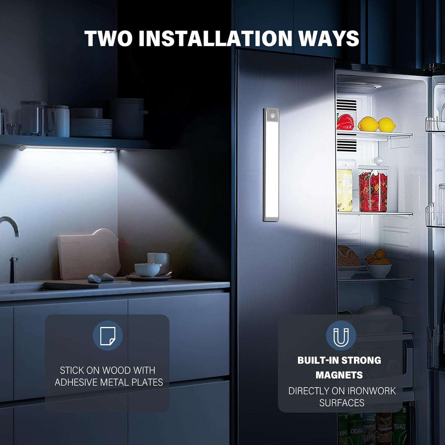 Thumbnail 4 de Bilonly Under Cabinet 40 LED Motion Lights