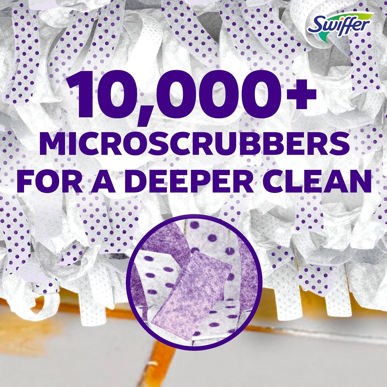 Detalle 2 de Swiffer PowerMop Multi-Surface Mopping Pad Refills (11 Count) for Floor Cleaning