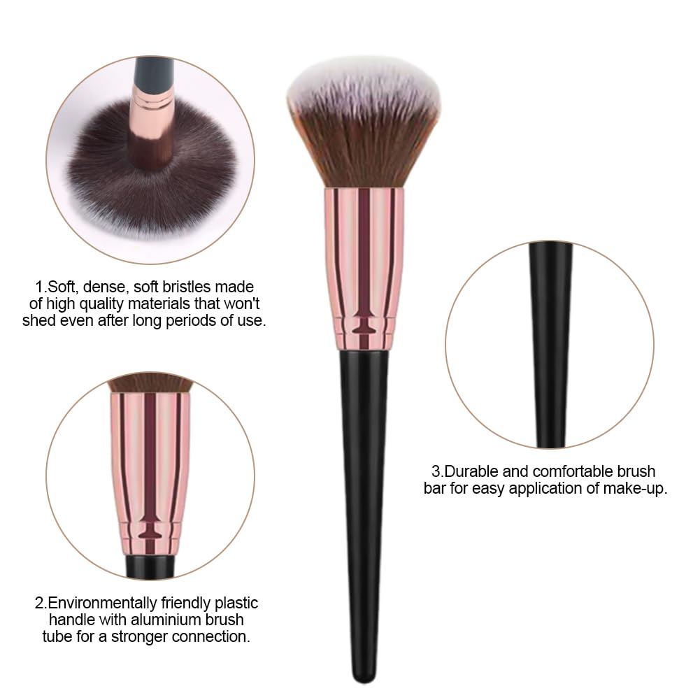 Detalle 2 de Vicloon Pinselset Makeup 15-teilig