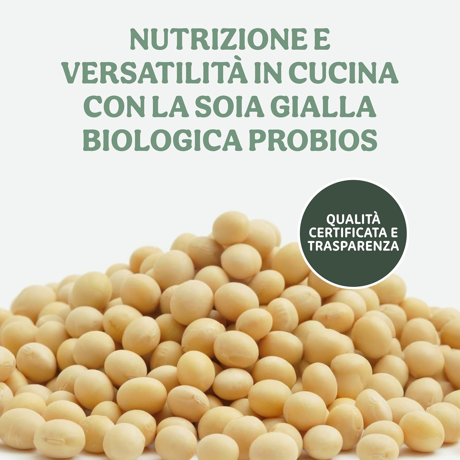 Thumbnail 6 de Probios Soia Gialla Biologica in fagioli ricchi di proteine (confezione da 5 kg) per adulti e bambini