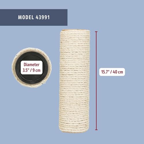 Detalle de Trixie Poste de repuesto para rascar para gatos – Beige, 9/40 cm