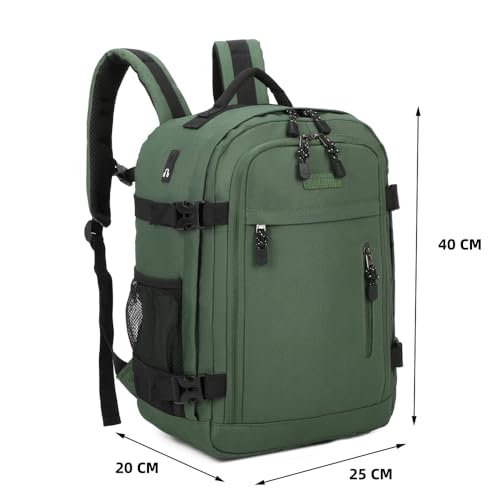 Detalle de Mochila de cabina RayKong 40x20x25 cm (20L) – impermeable y resistente para viaje y uso diario
