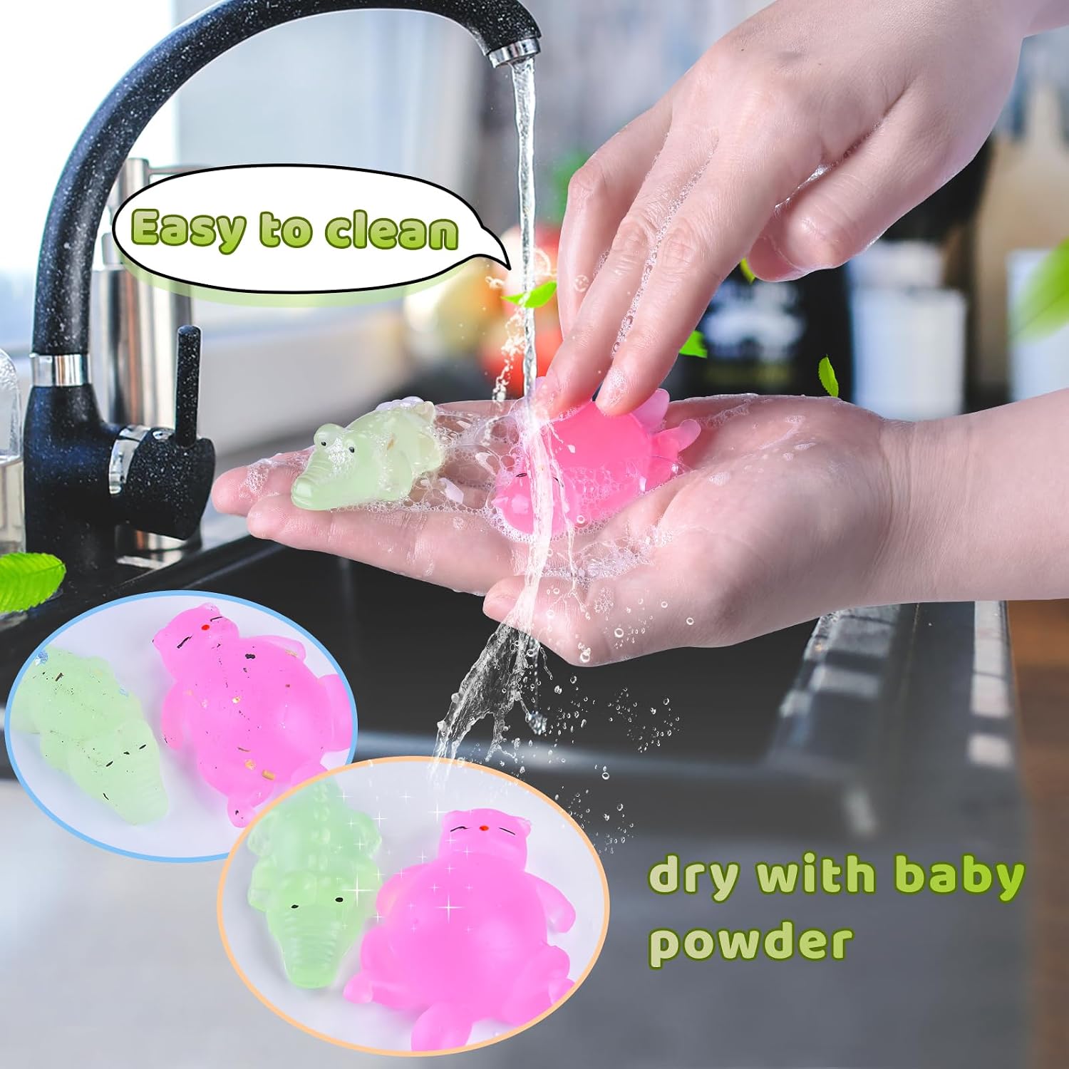 Thumbnail 6 de 100-Piece Mochi Squishy Stress Relief Toys