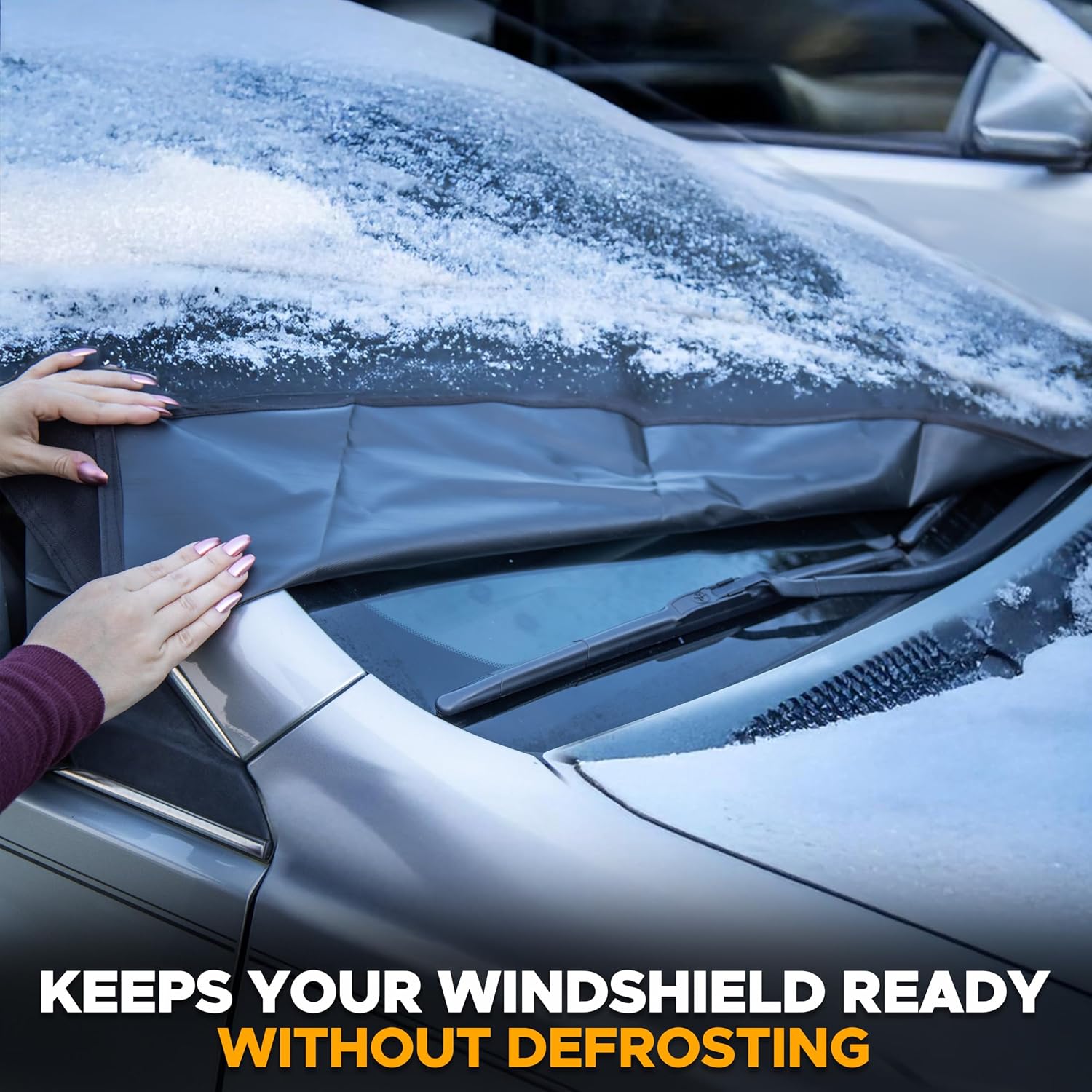 Thumbnail 6 de EcoNour Windshield Cover 69x42 Inch