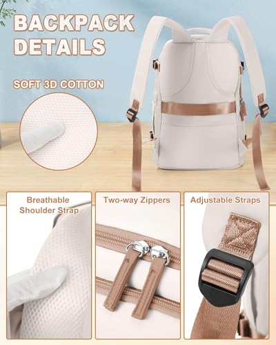 Thumbnail 8 de SZLX Mochila de viaje cabina 40x30x20 (Ryanair/Wizz Air/Vueling) con apertura 180° y compartimento para portátil