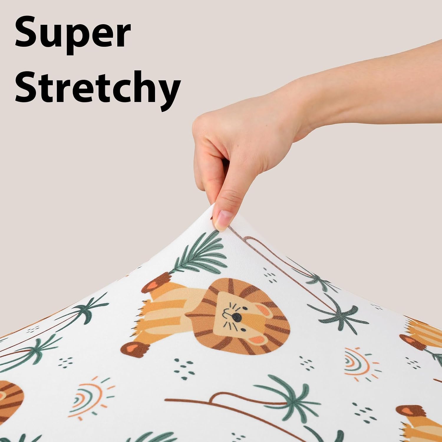 Detalle 2 de Drap housse FIEMOL 60 x 120 cm, lot de 3