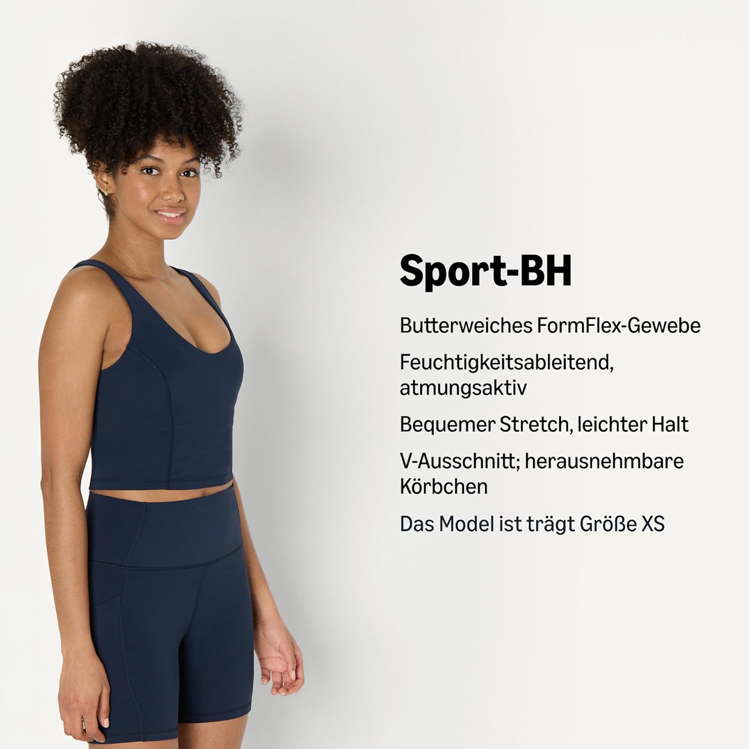 Thumbnail 3 de Amazon Essentials Damen FormFlex Tanktop mit BH – leichter Halt, verkürzter Schnitt, butterweich