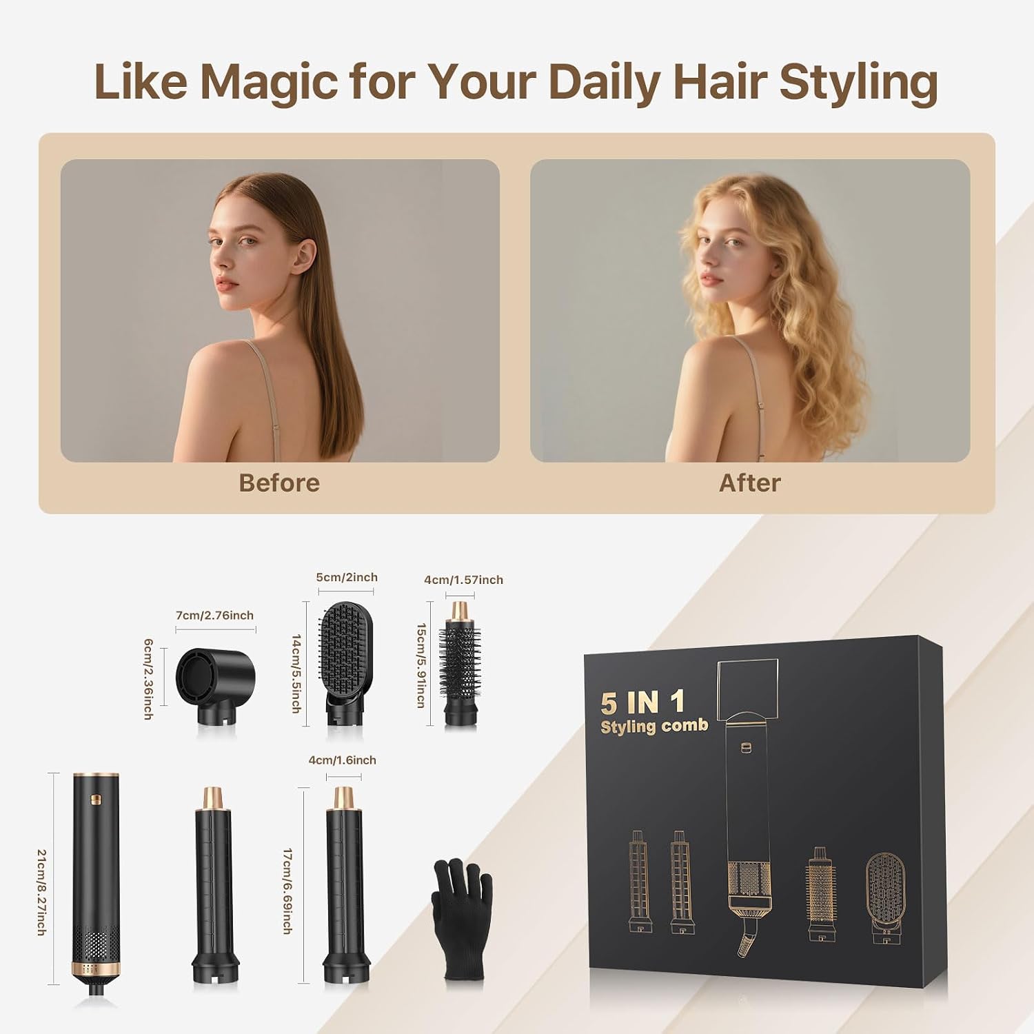 Thumbnail 6 de Sendowtek 5-in-1 Hot Air Styler 1000W hair tool 💇♀