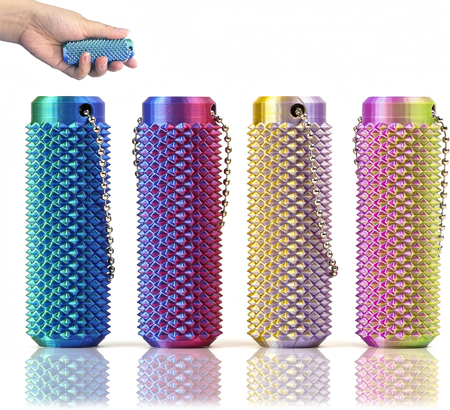 Thumbnail 5 de Little Ouchies Spiky Fidget Keychain
